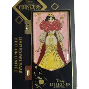 Disney Parks Ultimate Princess Collection Snow White Designer Limited Hinged Pin